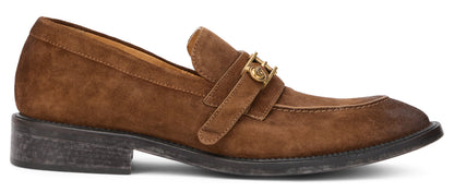 Loafers with gold buckle RTW