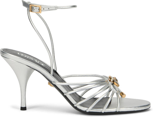 Opera Bow metallic sandals SHOES