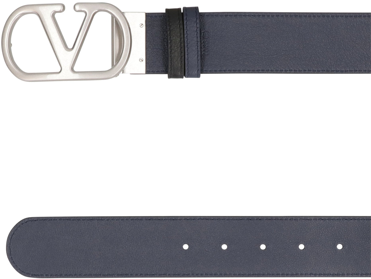 Vlogo Singature reversible leather belt ACC