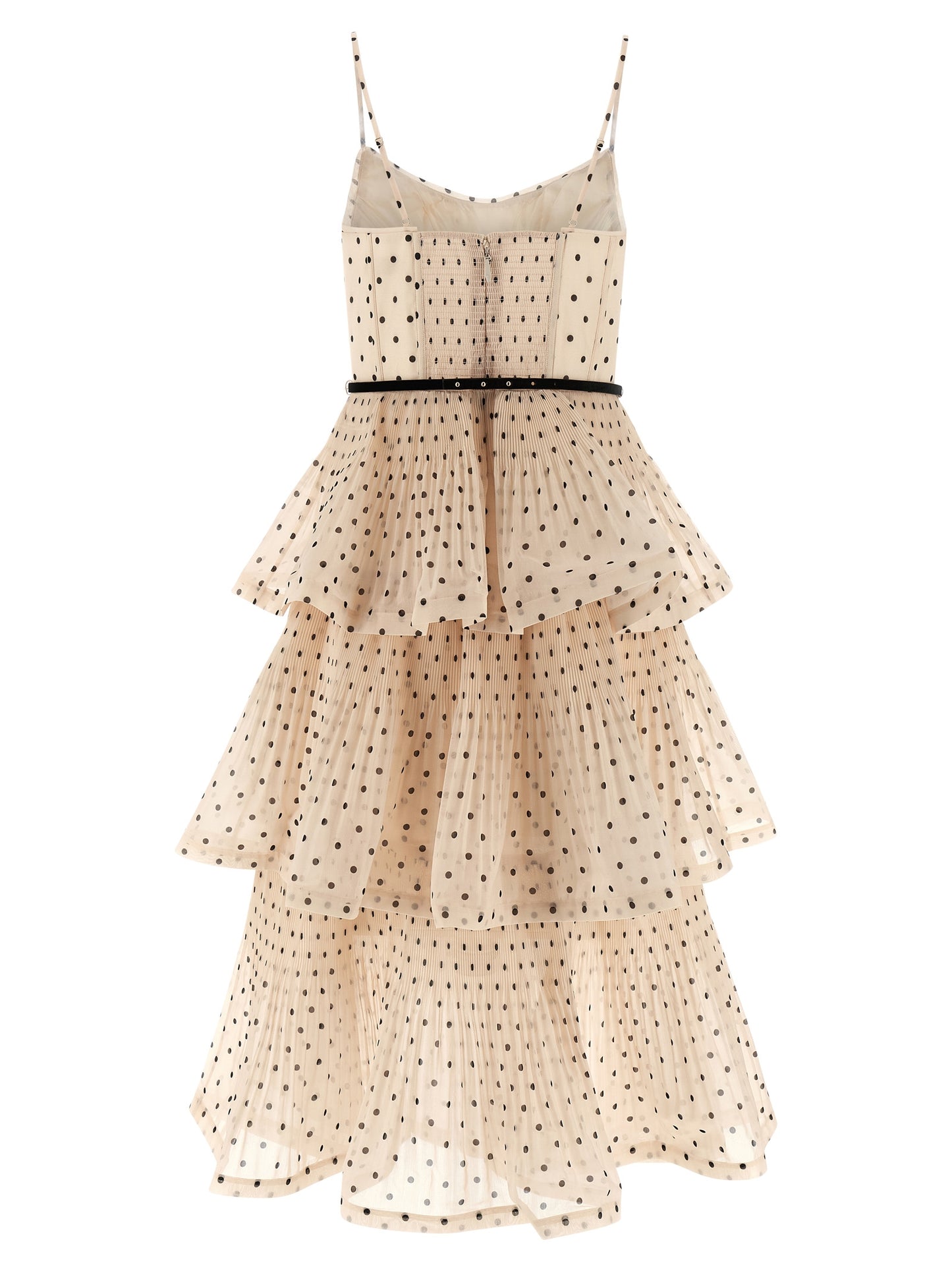 'Pleated Tiered Midi' dress Dresses