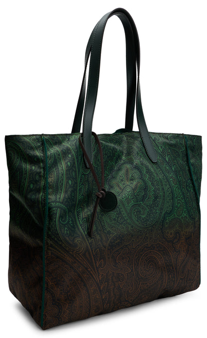 Elegant tote bag with paisley pattern BAGS