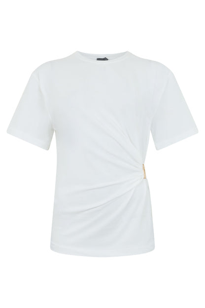 Elastic cotton t-shirt RTW