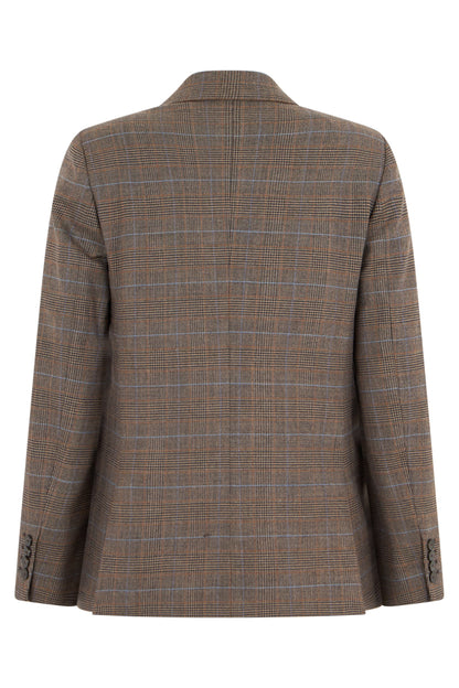 Double-breasted wool blazer RTW