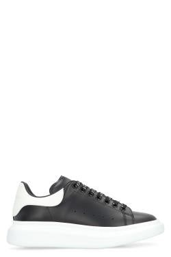 McQueen Leather chunky sneakers