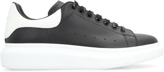 McQueen Leather chunky sneakers