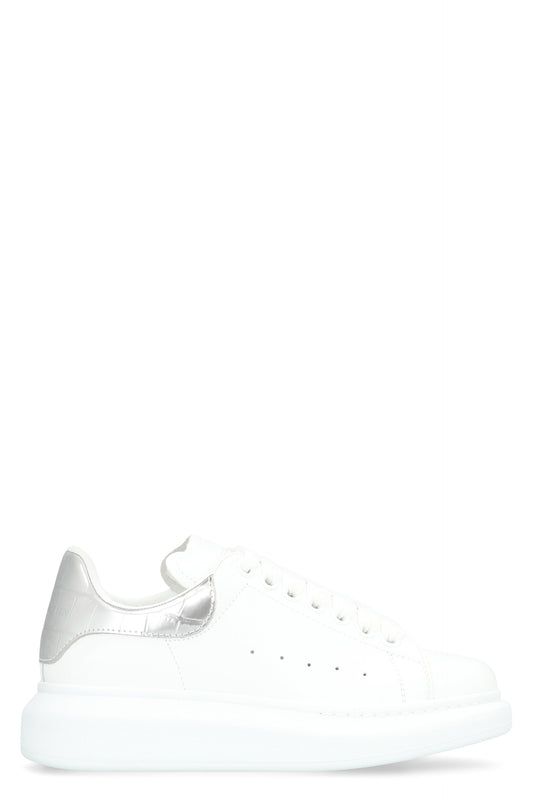 McQueen Leather chunky sneakers