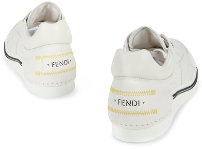 Low leather sneakers SHOES