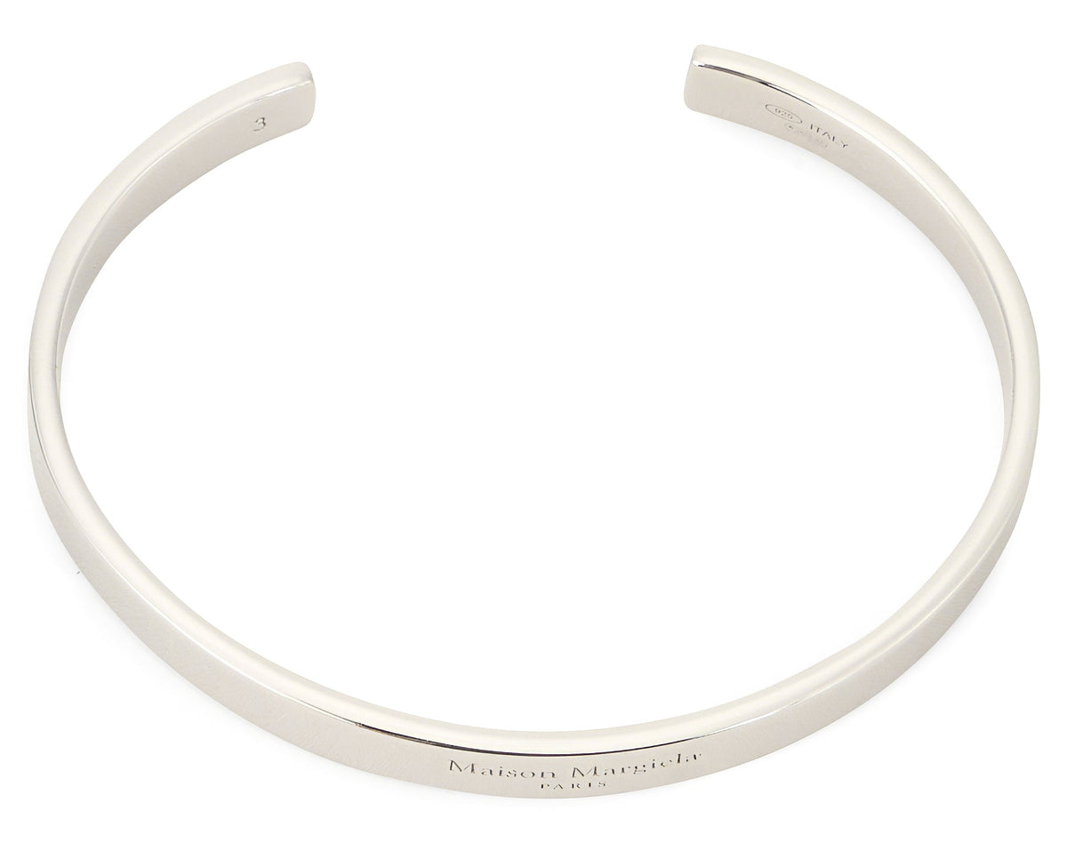 Rigid silver bracelet RTW