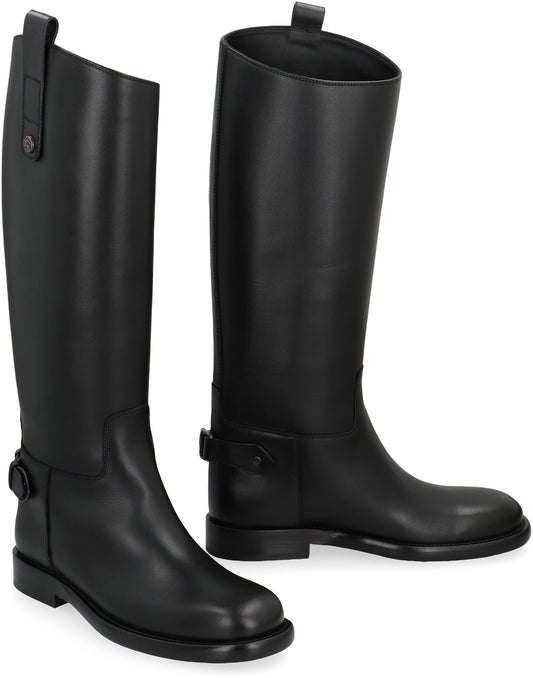 Burberry Cavalier boots in leather