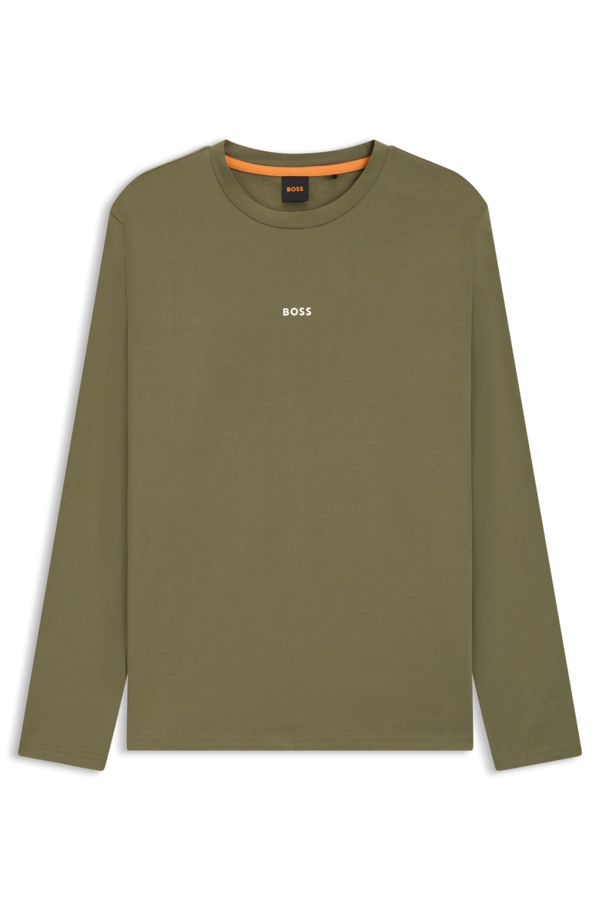 Long-sleeve shirt in elastic cotton RTW