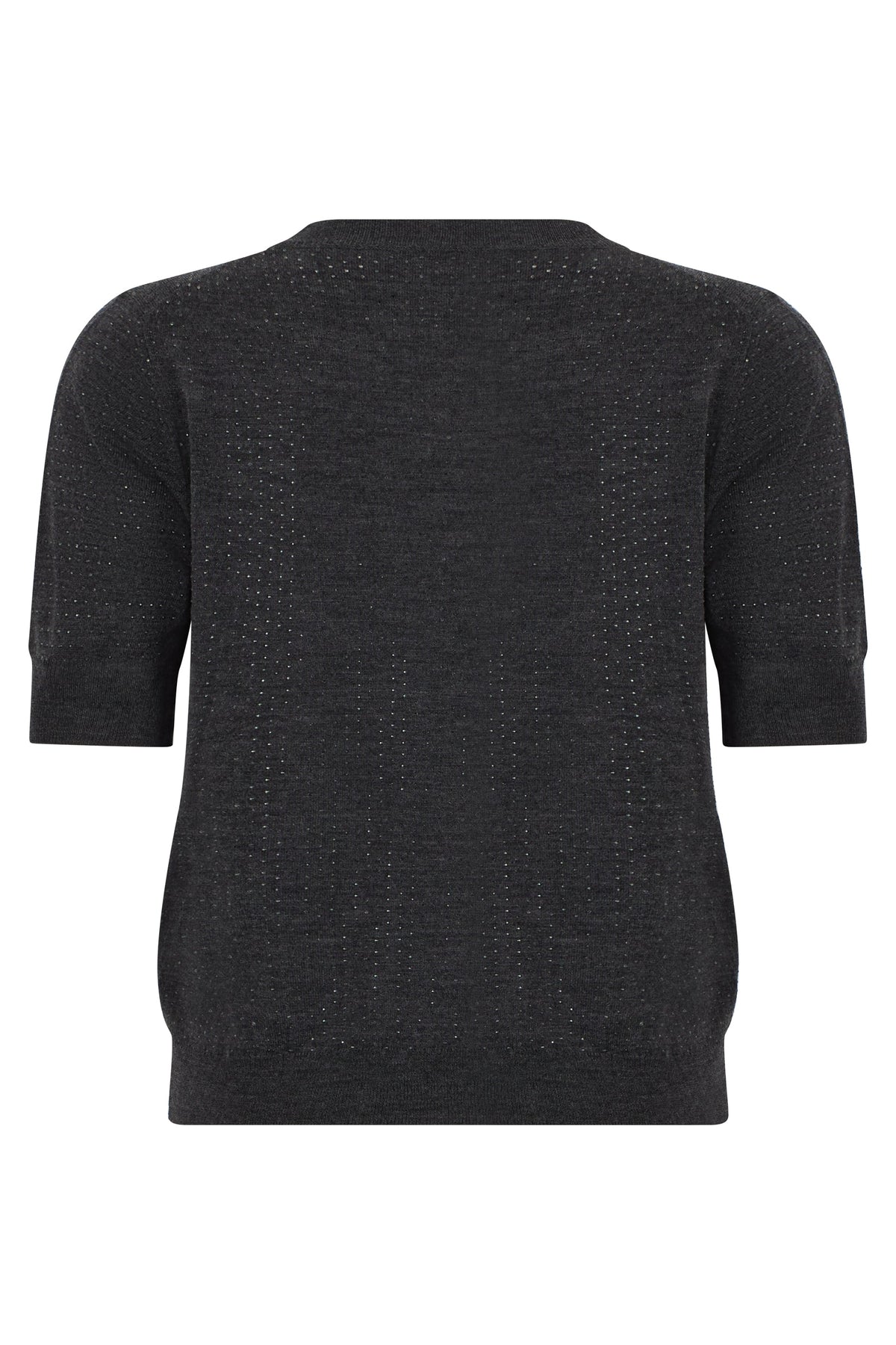 Short sleeve sweater with rhinestones RTW