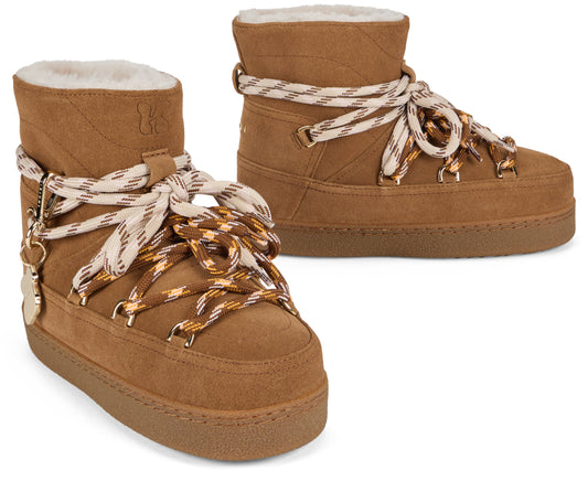 Low suede boots SHOES