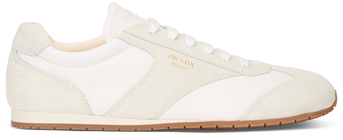 Low-top sneakers Bimat in re-nylon and suede SHOES