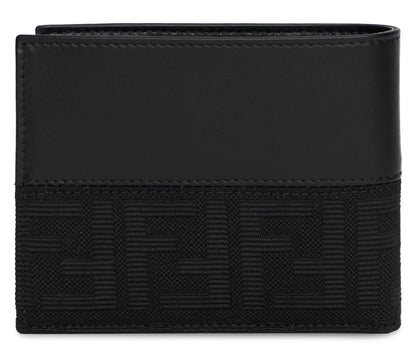 Wallet with monogram ACC