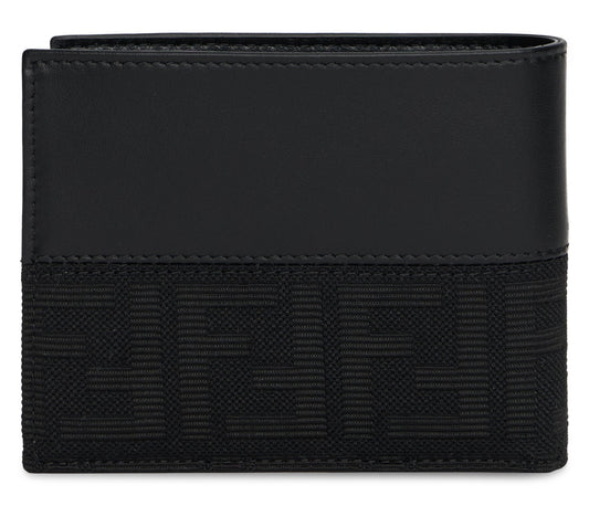 Wallet with monogram ACC