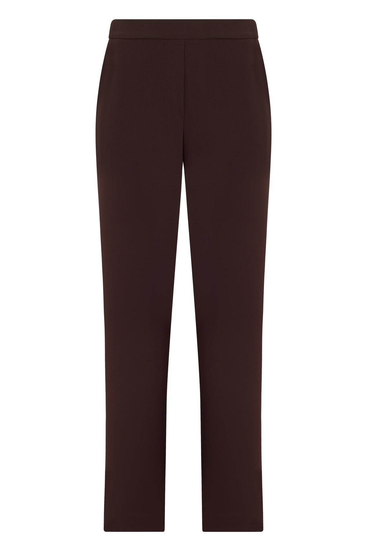 Elegant straight pants with elastic waistband RTW