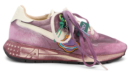 Sneakers Reelwind in leather and fabric SHOES