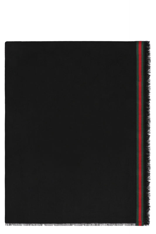 Cotton-silk blend scarf ACC