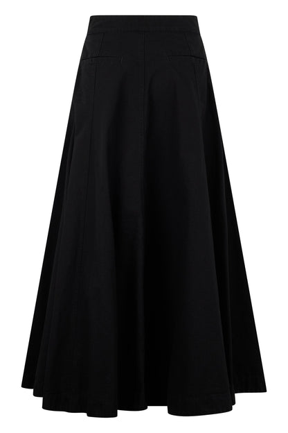Godet Denim Skirt RTW