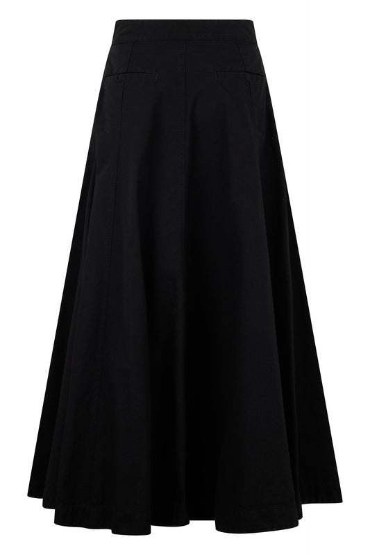 Godet Denim Skirt RTW