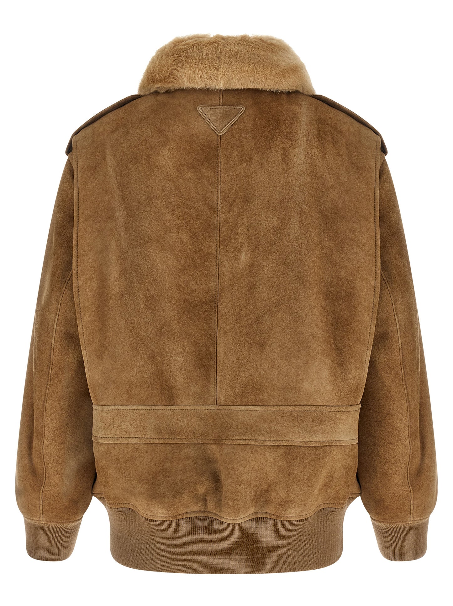 Sheepskin bomber jacket Fur