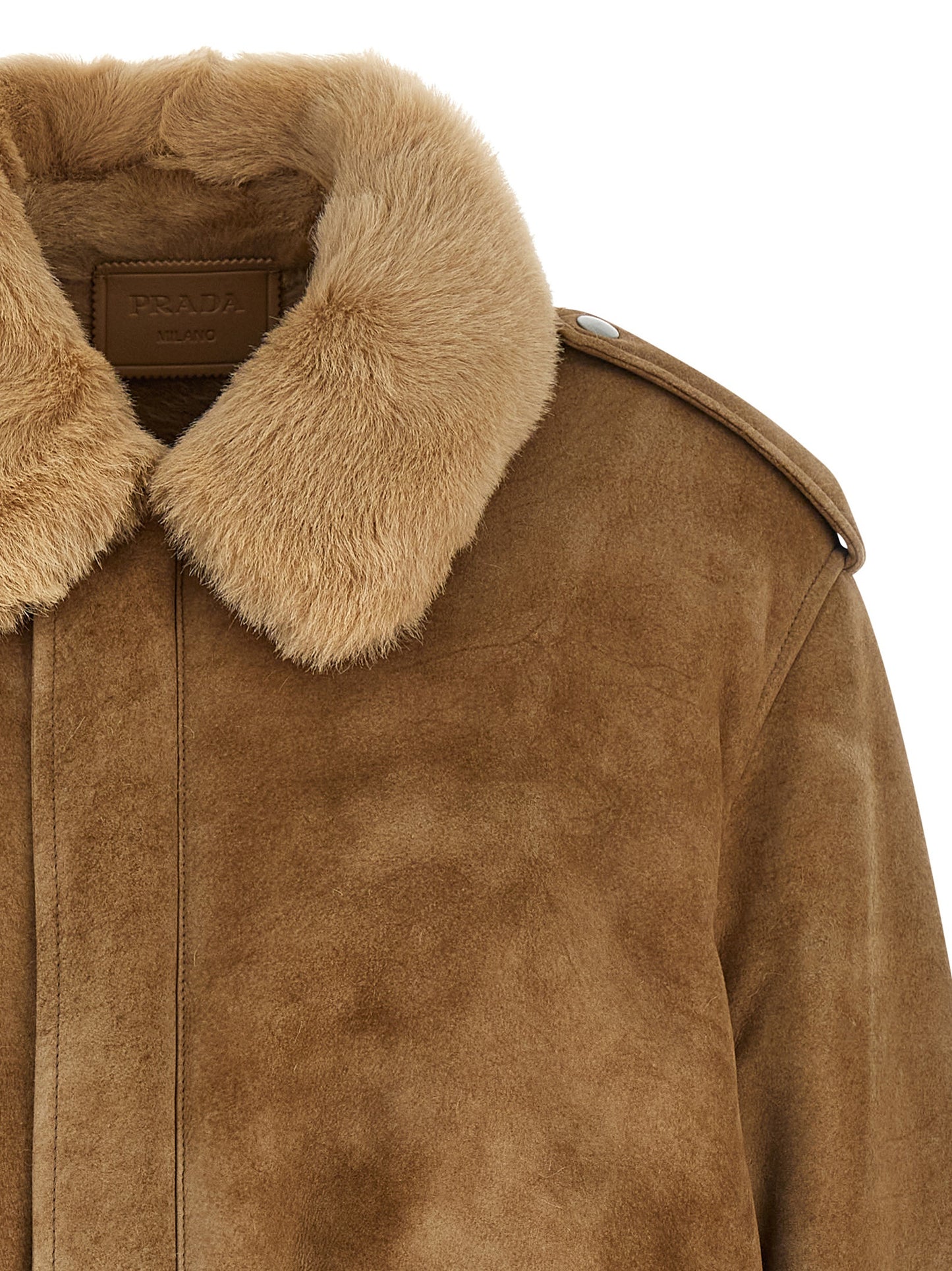 Sheepskin bomber jacket Fur