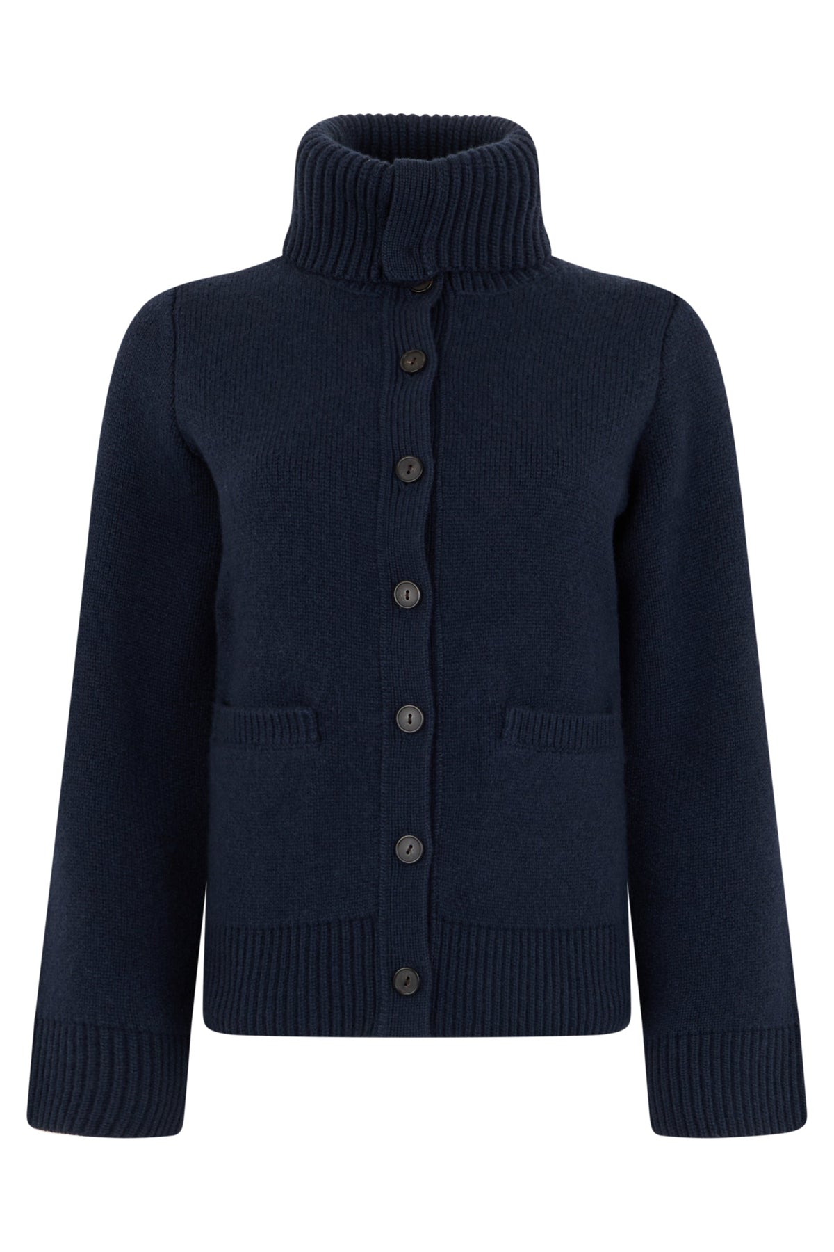 Cardigan with High Collar RTW