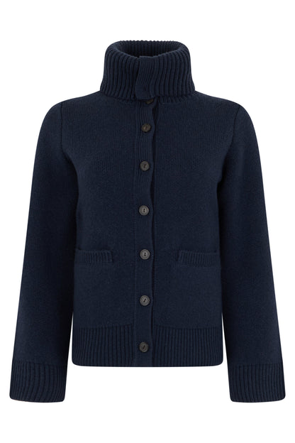 Cardigan with High Collar RTW