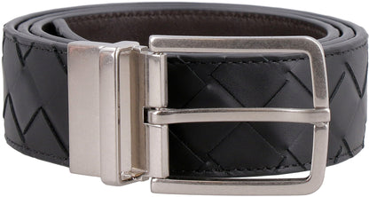 Reversible leather belt ACC