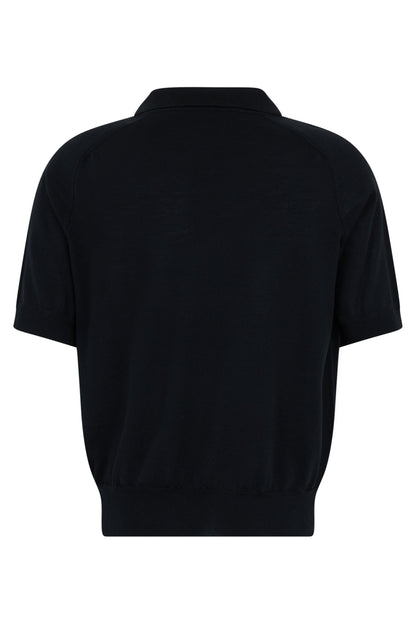 Wool sweater with short sleeves RTW