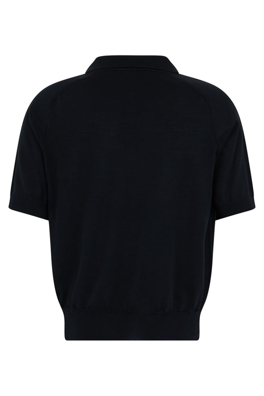 Wool sweater with short sleeves RTW