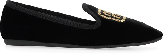 Miu Miu Ruches Leather loafers