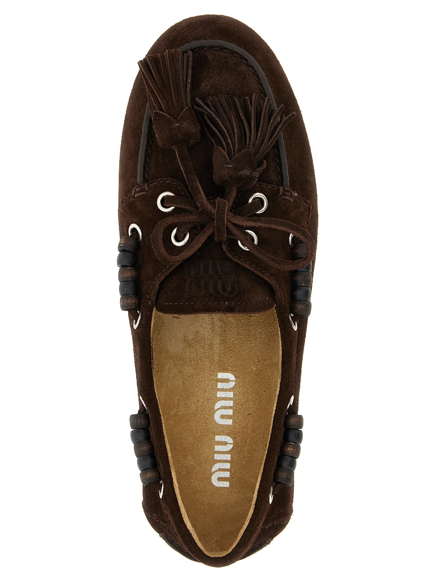 Suede boat shoe Flat shoes