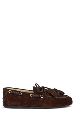 Miu Miu Loafer with tassel in suede