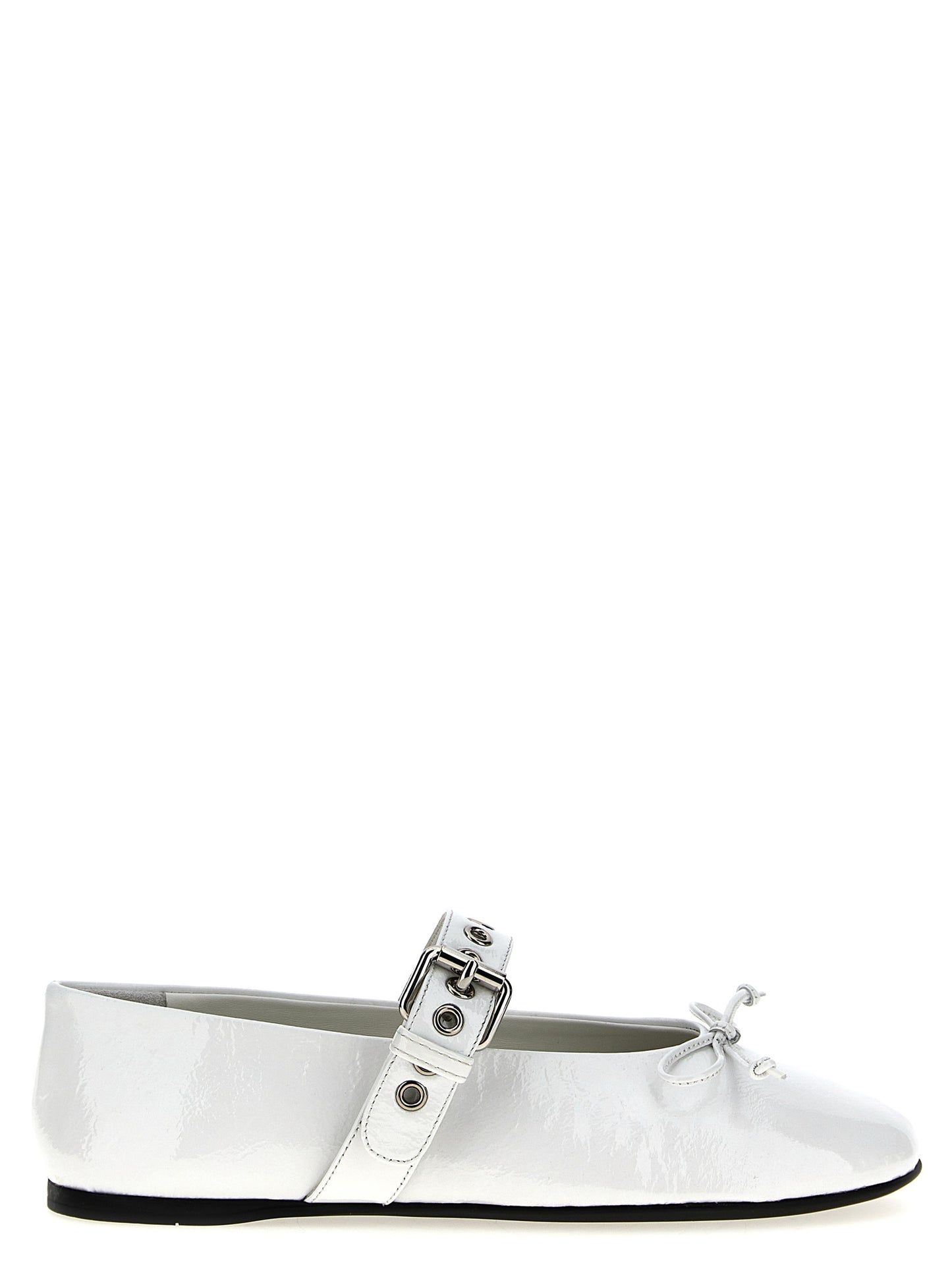 Buckle and bow ballet flats Flat shoes