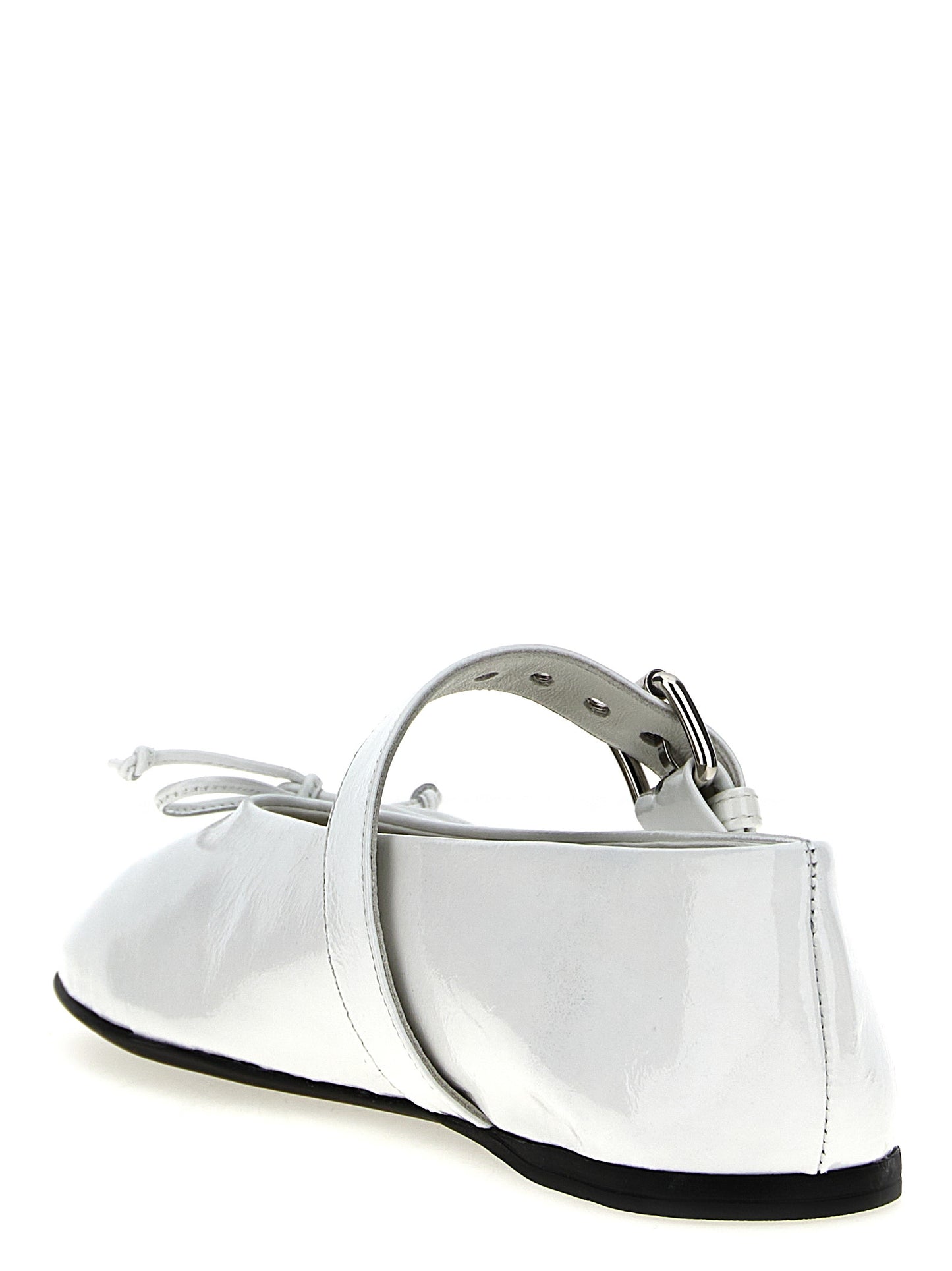 Buckle and bow ballet flats Flat shoes