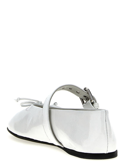 Buckle and bow ballet flats Flat shoes