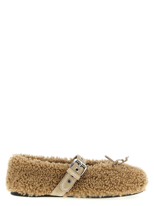Sheepskin ballet flats Flat shoes