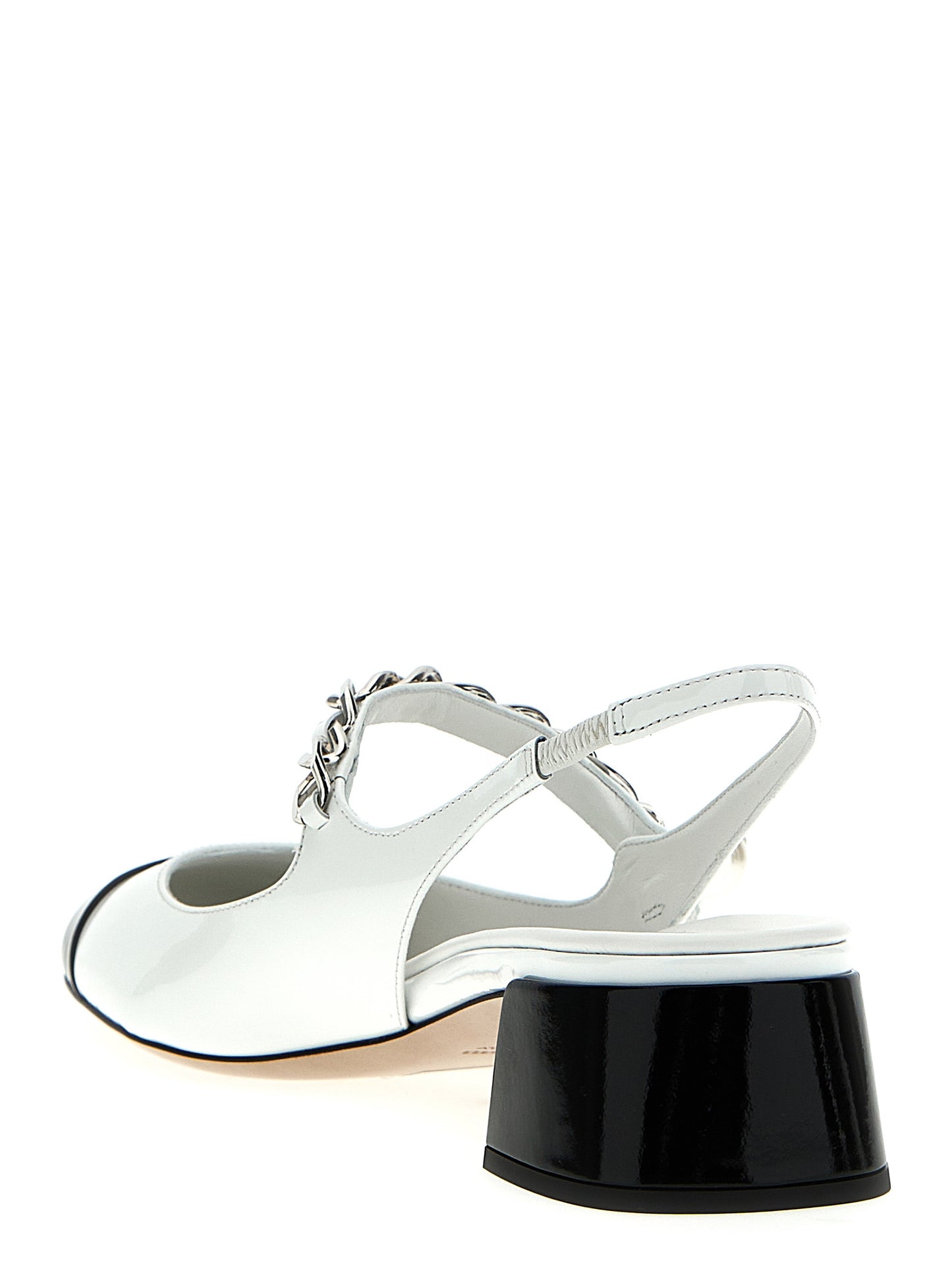 Patent leather slingback  Pumps