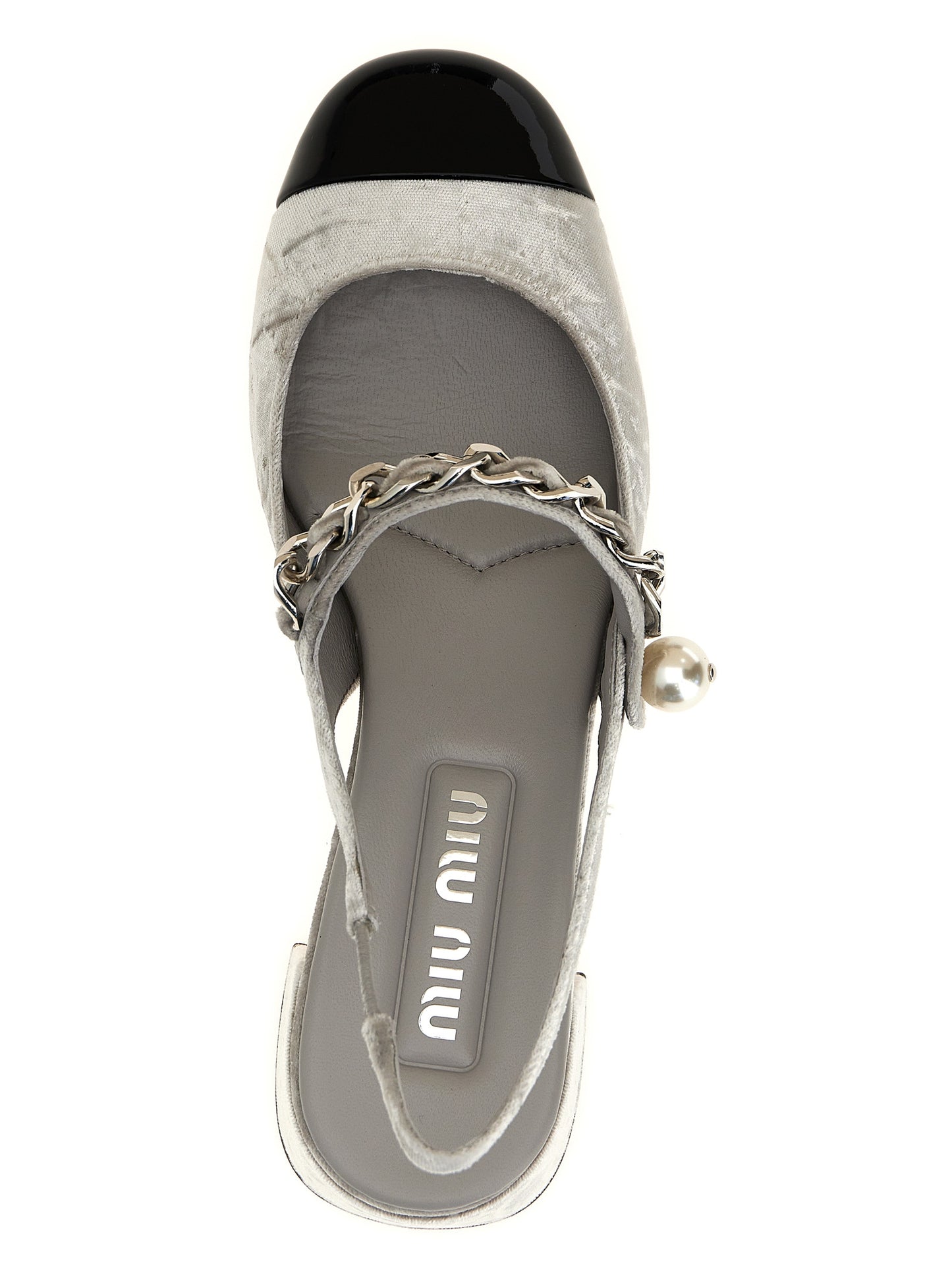 Velvet slingback Pumps