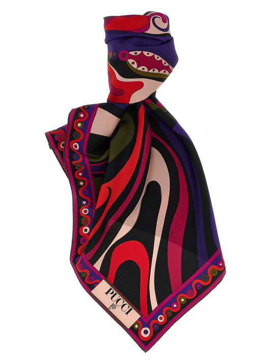 Patterned scarf Scarves, foulards