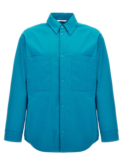 Valentino nylon shirt jacket Piumini, Parka, Giacche casual