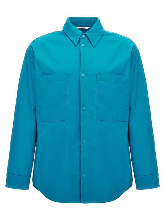 Valentino nylon shirt jacket Piumini, Parka, Giacche casual
