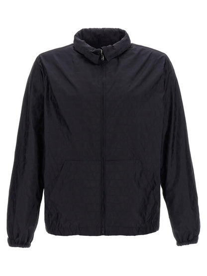 Valentino 'Toile Iconographe' windbreaker Piumini, Parka, Giacche casual