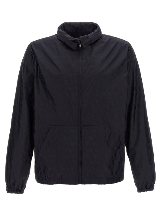 Valentino 'Toile Iconographe' windbreaker Piumini, Parka, Giacche casual