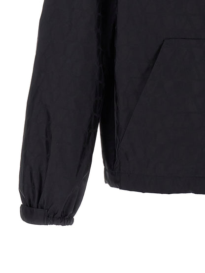 Valentino 'Toile Iconographe' windbreaker Piumini, Parka, Giacche casual