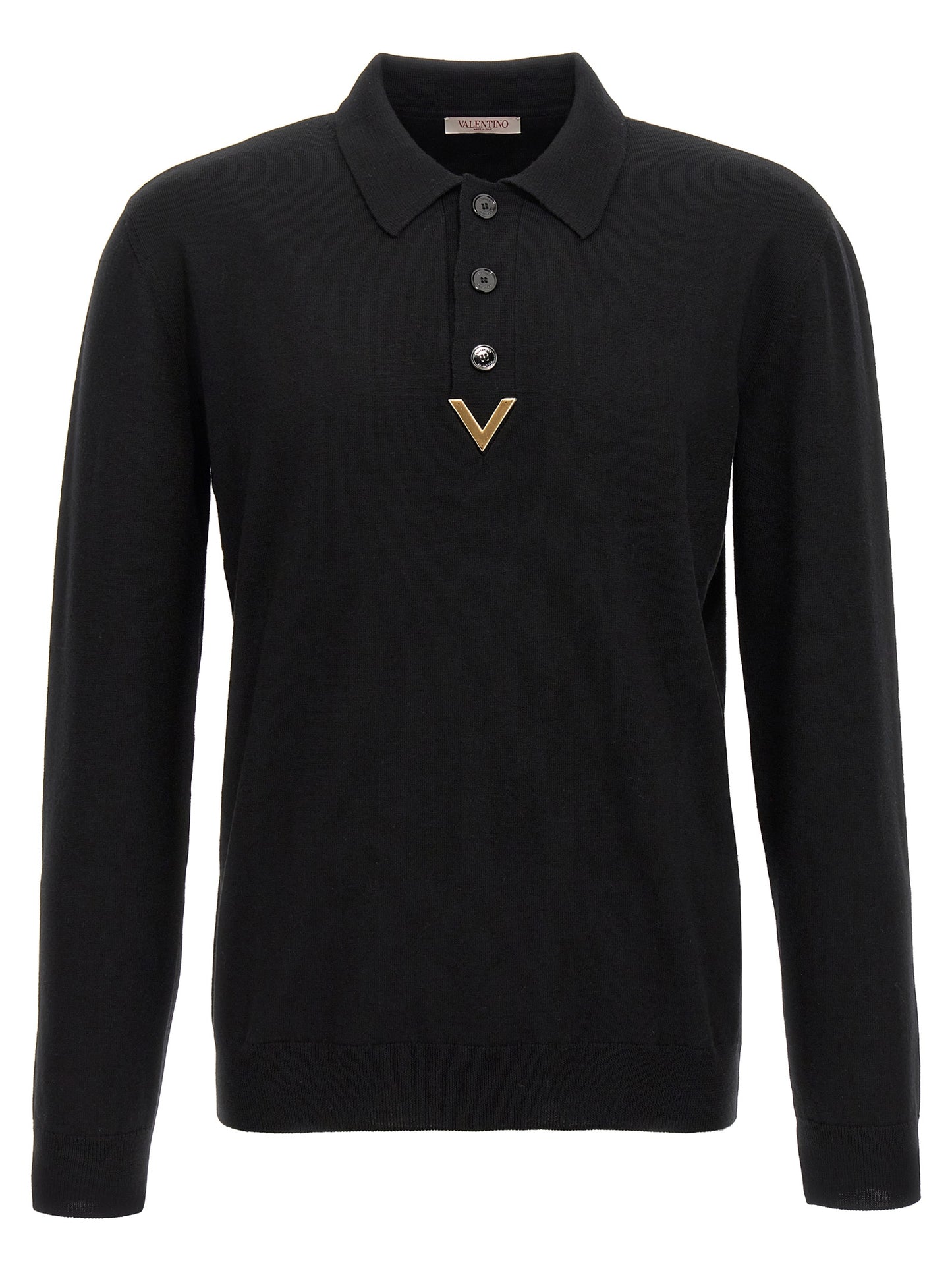 Polo Valentino 'V Detail' Polo