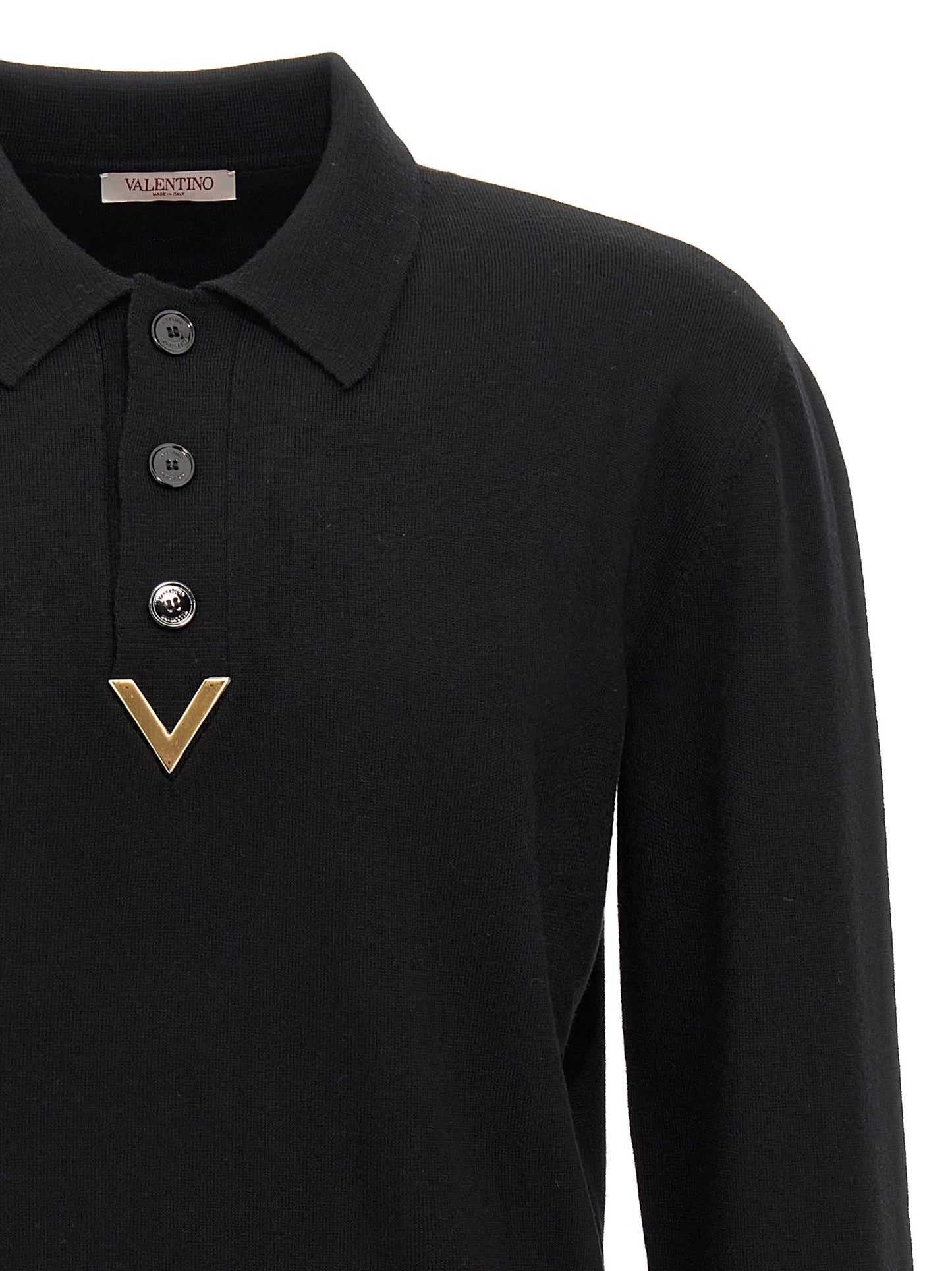 Polo Valentino 'V Detail' Polo