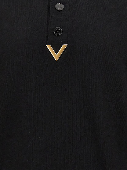 Polo Valentino 'V Detail' Polo