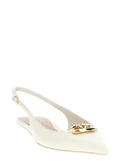 Valentino Garavani 'VLogo' slingback Flat shoes